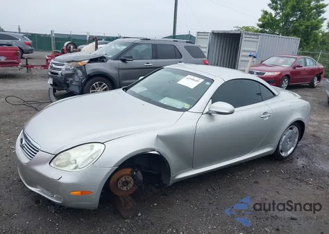 2002 Lexus Sc 430 из США, поврежденный, VIN JTHFN48Y620033101